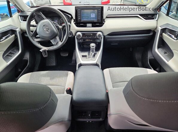2T3W1RFVXLC059119 2020 TOYOTA RAV4 Maroon Vista del salpicadero