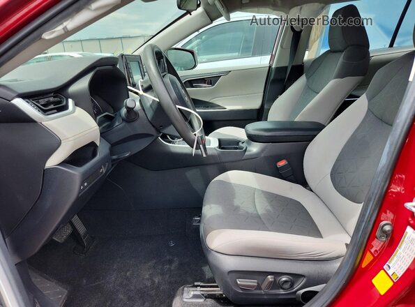 2T3W1RFVXLC059119 2020 TOYOTA RAV4 Maroon Vista interior delantera