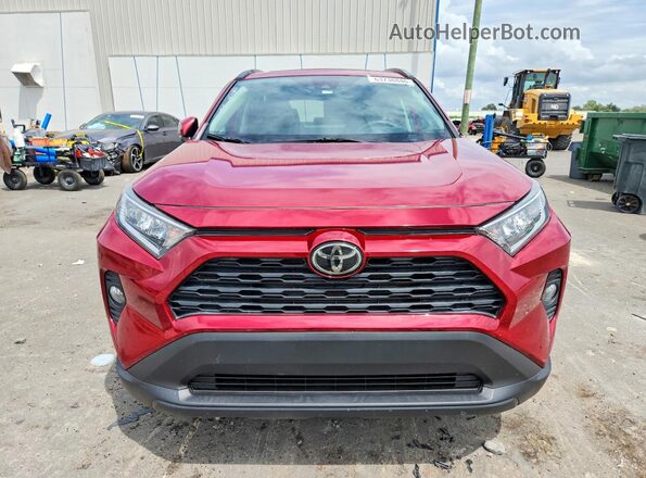 2T3W1RFVXLC059119 2020 TOYOTA RAV4 Maroon Vista frontal