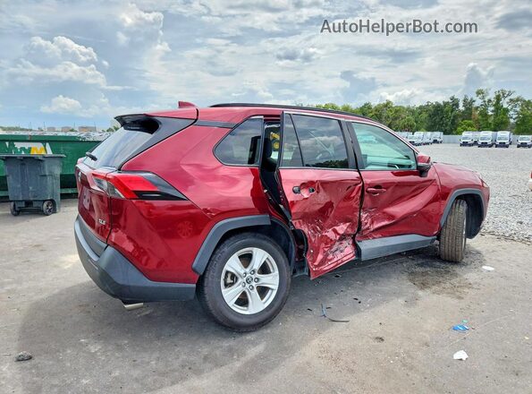 2T3W1RFVXLC059119 2020 TOYOTA RAV4 Maroon Trasero derecho