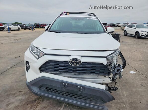 2T3W1RFVXMC149422 2021 TOYOTA RAV4 White წინა ხედი