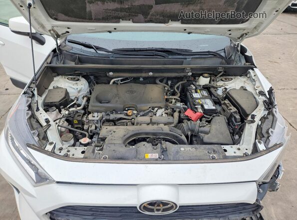 2T3W1RFVXMC149422 2021 TOYOTA RAV4 White ძრავის განყოფილების ხედი