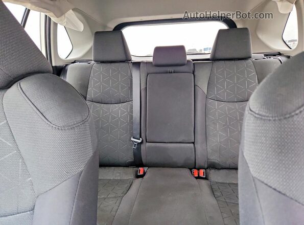 2T3W1RFVXMC149422 2021 TOYOTA RAV4 White უკანა სავარძლების ხედი