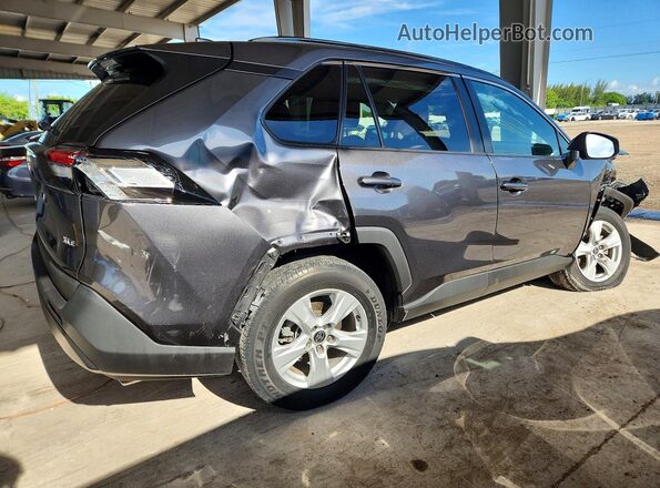 2T3W1RFVXMC159366 2021 TOYOTA RAV4 Серый Задняя правая четверть