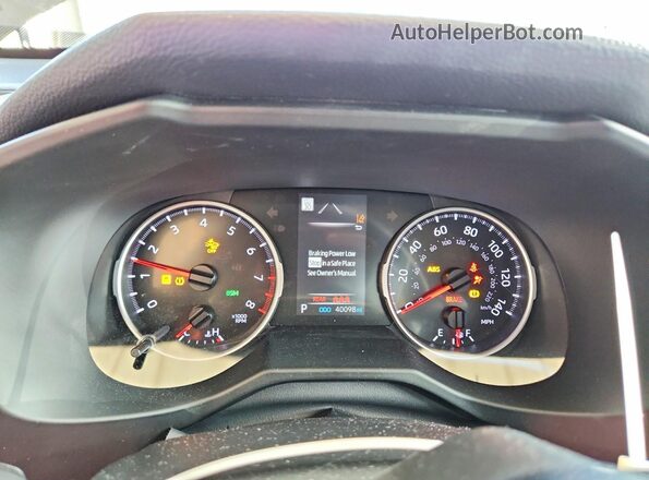 2T3W1RFVXMC159366 2021 TOYOTA RAV4 Серый Вид щитка приборов