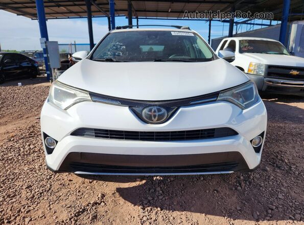 2T3WFREV1HW320923 2017 TOYOTA RAV4 White წინა ხედი