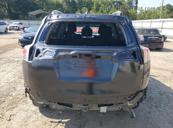 2T3WFREV1JW443854 2018 TOYOTA RAV4 Gray Вид ззаду