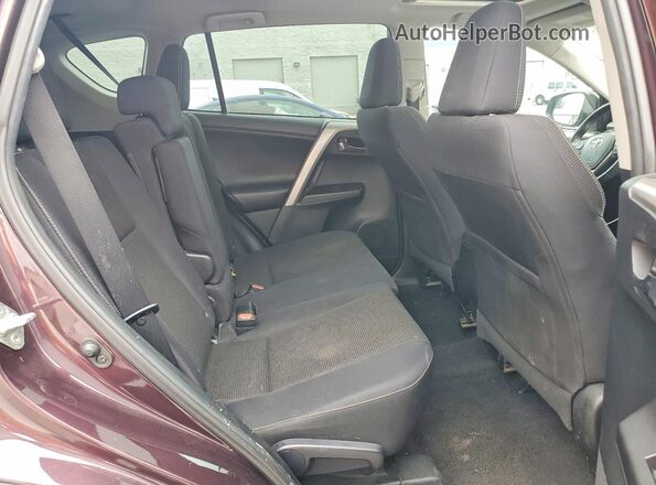 2T3WFREV2HW331820 2017 TOYOTA RAV4 Burgundy უკანა სალონის ხედი