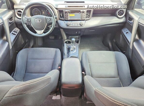 2T3WFREV4GW266872 2016 TOYOTA RAV4 Угольный Вид панели приборов