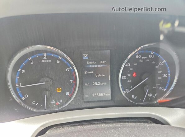 2T3WFREV4GW266872 2016 TOYOTA RAV4 Угольный Вид щитка приборов