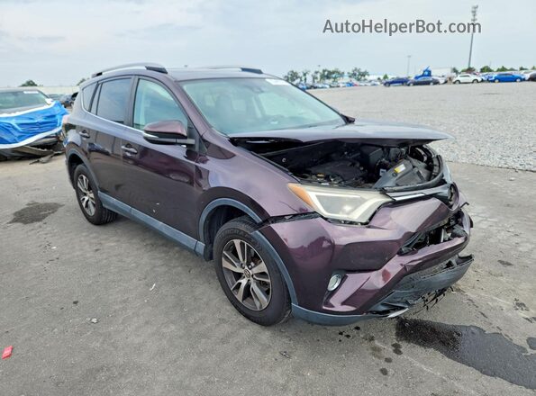 2T3WFREV5HW320522 2017 TOYOTA RAV4 Burgundy Front right