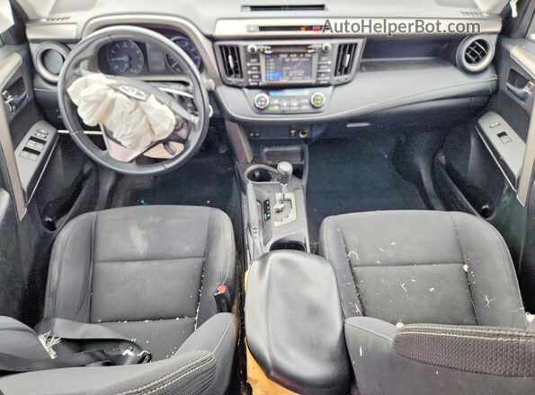 2T3WFREV5HW320522 2017 TOYOTA RAV4 Burgundy Dashboard view