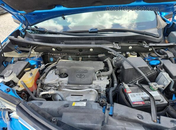 2T3WFREV9GW255513 2016 TOYOTA RAV4 Blue Շարժիչի բաժամունքի տեսք
