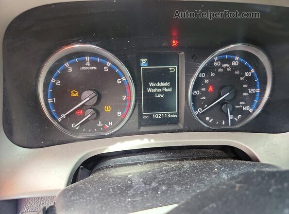 2T3WFREV9GW255513 2016 TOYOTA RAV4 Blue Սարքավորումների վահանակի տեսք