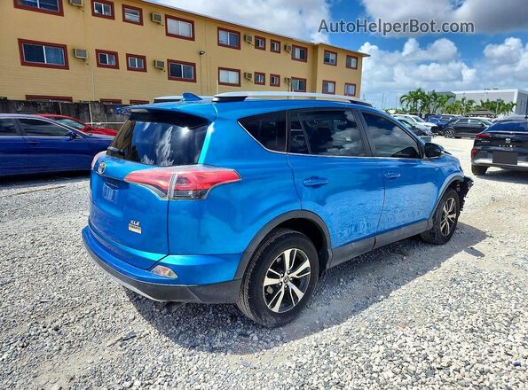 2T3WFREV9GW255513 2016 TOYOTA RAV4 Blue Հետևի աջ