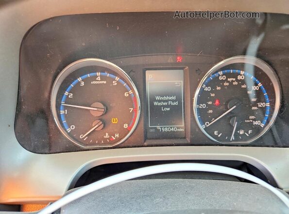 2T3WFREV9GW302071 2016 TOYOTA RAV4 Charcoal Вид щитка приладів
