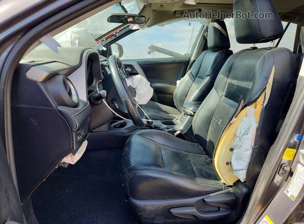 2T3WFREV9GW302071 2016 TOYOTA RAV4 Charcoal Вид салону спереду