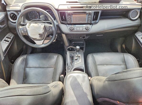 2T3WFREV9GW302071 2016 TOYOTA RAV4 Charcoal Вид панелі приладів