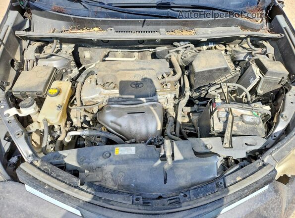 2T3WFREV9GW302071 2016 TOYOTA RAV4 Charcoal Вид задньої частини салону