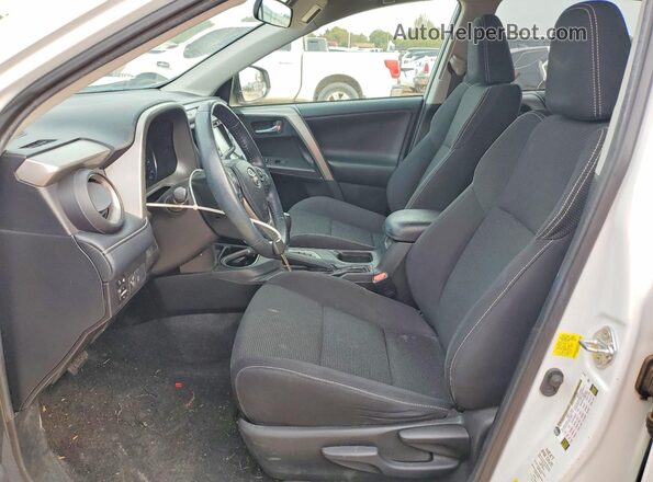 2T3WFREVXJW482426 2018 TOYOTA RAV4 White Widok wnętrza z przodu