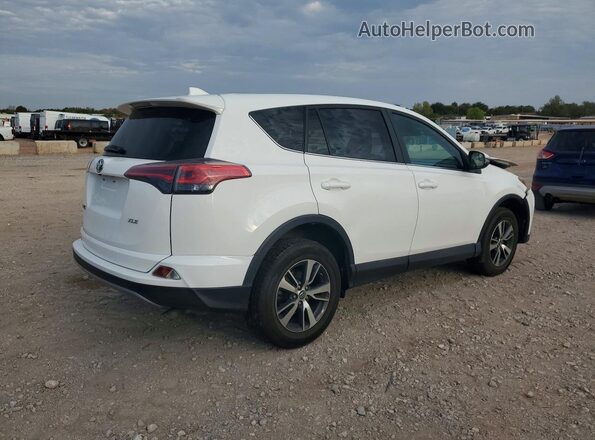2T3WFREVXJW482426 2018 TOYOTA RAV4 White Tył prawy