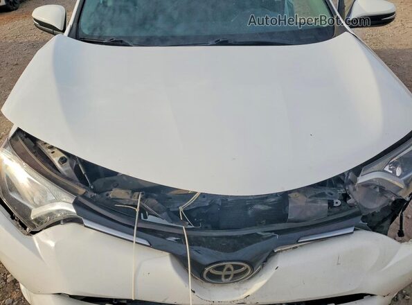 2T3WFREVXJW482426 2018 TOYOTA RAV4 White Widok komory silnika