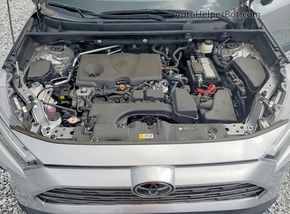 2T3Y1RFV4PC231594 2023 TOYOTA RAV4 Silver Engine compartment view