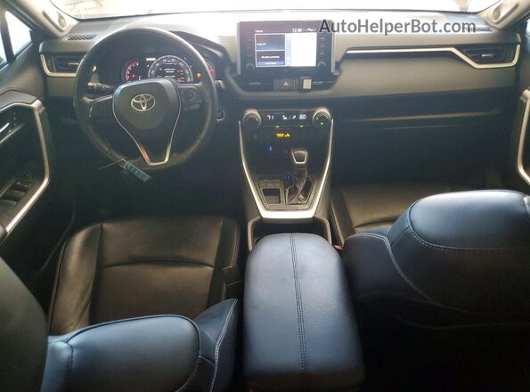 2T3Y1RFV5KW025935 2019 TOYOTA RAV4 Gray Առջևի վահանակի տեսք