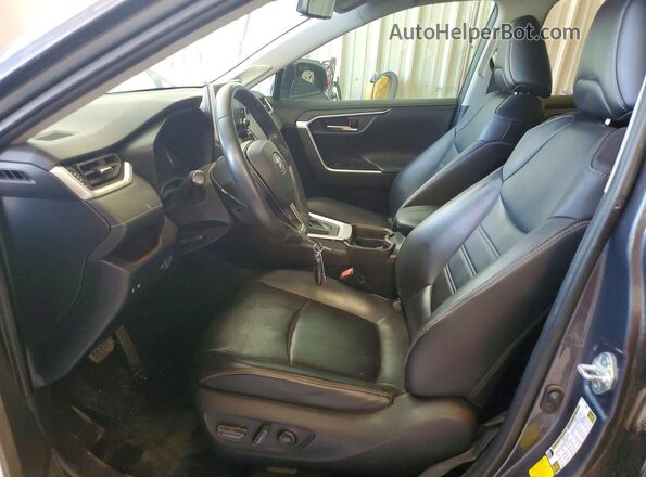 2T3Y1RFV5KW025935 2019 TOYOTA RAV4 Gray Սալոնի դիմացի տեսք