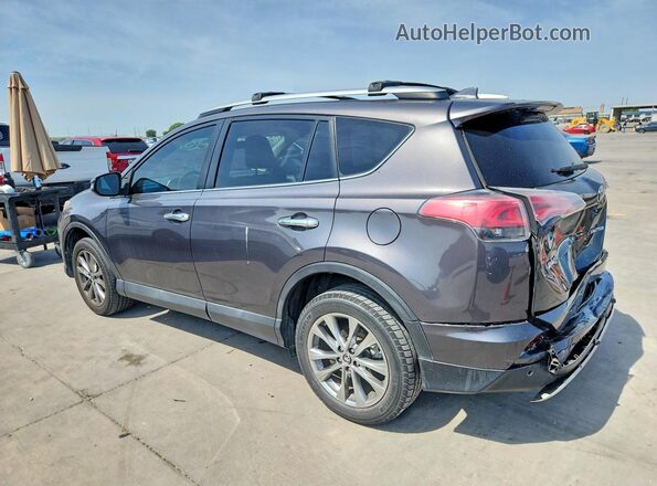 2T3YFREV0GW278106 2016 TOYOTA RAV4 Gray Задня ліва чверть
