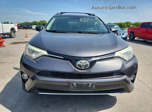 2T3YFREV0GW278106 2016 TOYOTA RAV4 Gray Вид спереду