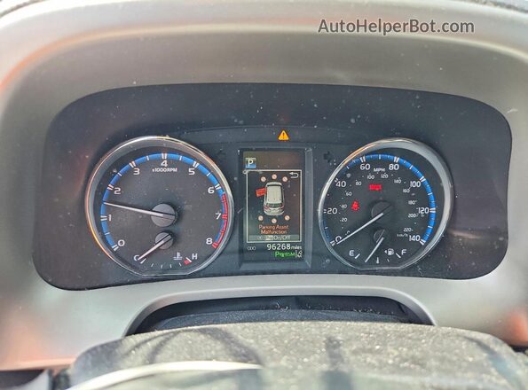 2T3YFREV0GW278106 2016 TOYOTA RAV4 Gray Вид щитка приладів