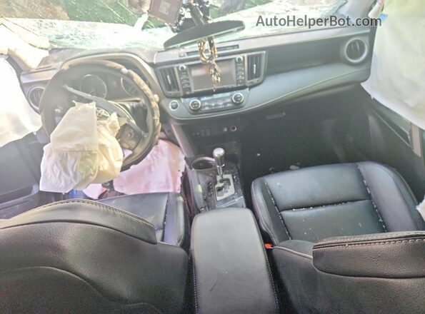 2T3YFREV1HW324012 2017 TOYOTA RAV4 Teal Widok deski rozdzielczej