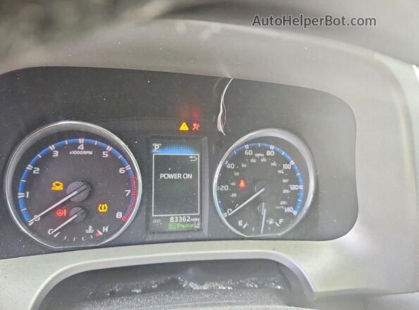 2T3YFREV1HW324012 2017 TOYOTA RAV4 Teal Widok zestawu wskaźników