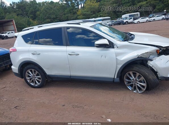 2T3YFREV6JW443860 2018 TOYOTA RAV4 White Vista interior trasera