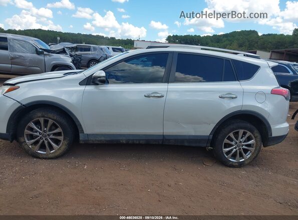 2T3YFREV6JW443860 2018 TOYOTA RAV4 White Vista interior de 360 grados