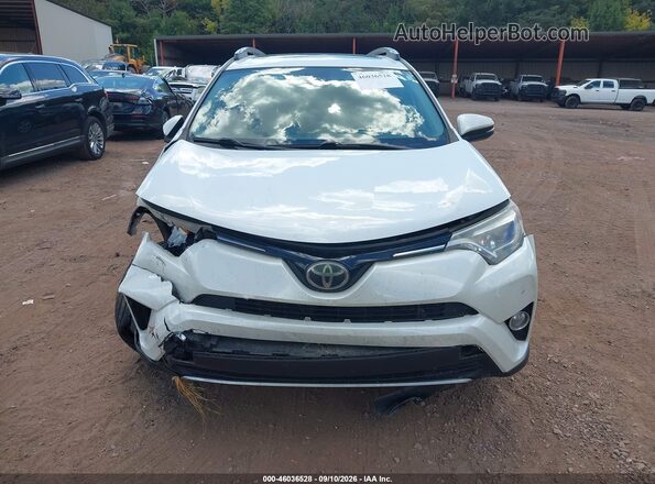 2T3YFREV6JW443860 2018 TOYOTA RAV4 White Vista frontal