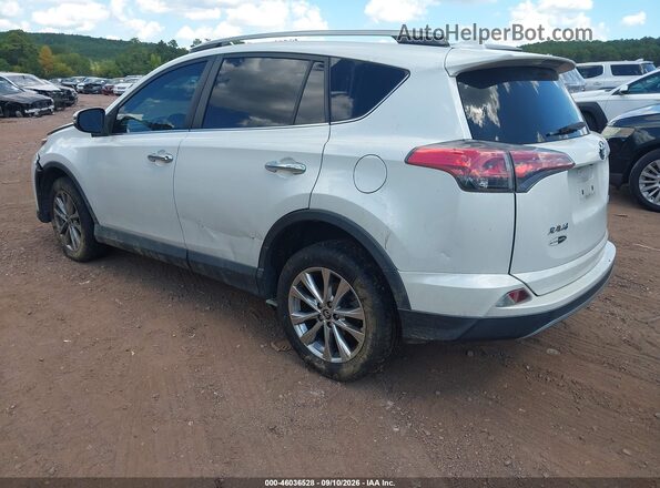 2T3YFREV6JW443860 2018 TOYOTA RAV4 White Trasero izquierdo