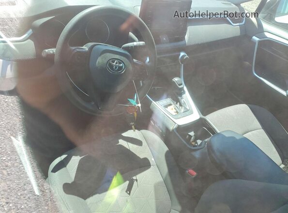 2T3Z1RFV3KC010193 2019 TOYOTA RAV4 White Вид панелі приладів
