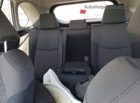2T3Z1RFV3KC010193 2019 TOYOTA RAV4 White Вид задніх сидінь