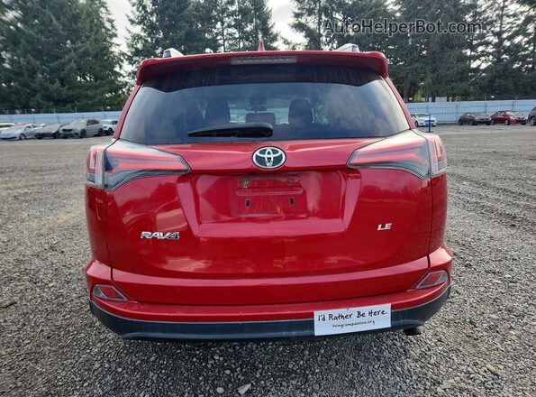 2T3ZFREV0GW263724 2016 TOYOTA RAV4 Красный Вид сзади