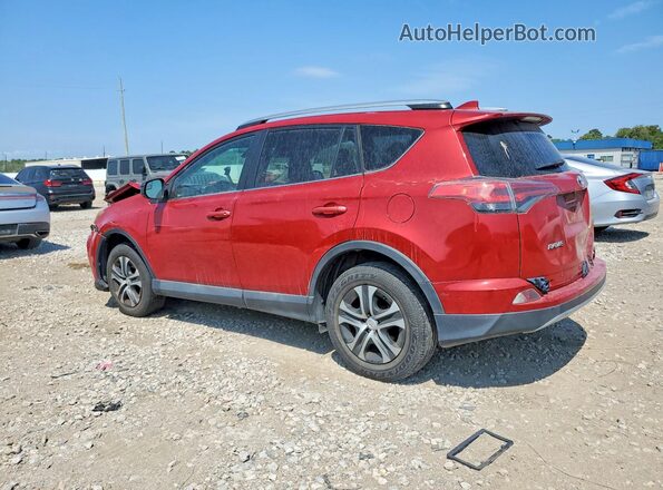 2T3ZFREV4HW334179 2017 TOYOTA RAV4 Red უკანა მარცხენა