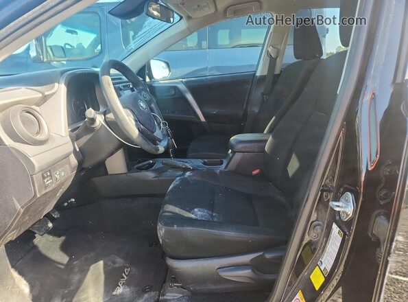 2T3ZFREV5HW367546 2017 TOYOTA RAV4 Black წინა სალონის ხედი