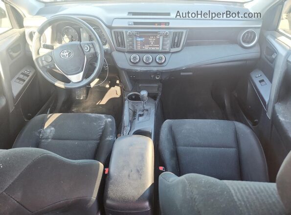 2T3ZFREV5HW367546 2017 TOYOTA RAV4 Black წინა პანელის ხედი