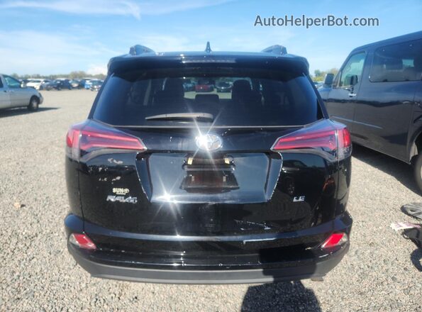 2T3ZFREV5HW367546 2017 TOYOTA RAV4 Black უკანა ხედი