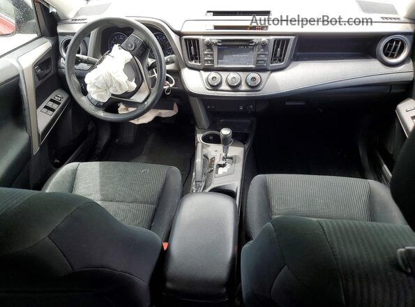 2T3ZFREV7HW333737 2017 TOYOTA RAV4 Red Առջևի վահանակի տեսք