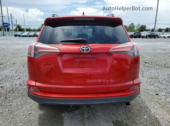 2T3ZFREV7HW333737 2017 TOYOTA RAV4 Red Հետևի տեսք