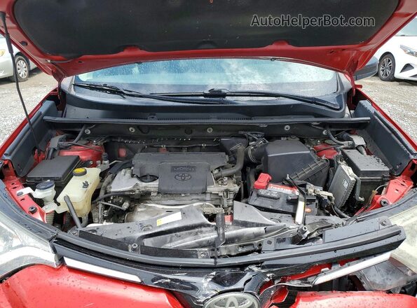 2T3ZFREV7HW333737 2017 TOYOTA RAV4 Red Շարժիչի բաժամունքի տեսք