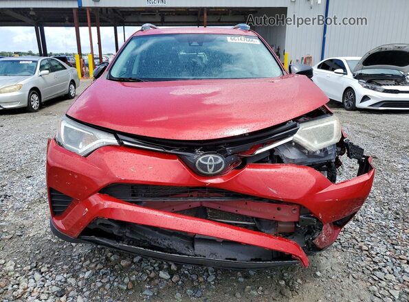 2T3ZFREV7HW333737 2017 TOYOTA RAV4 Red Դիմացի տեսք