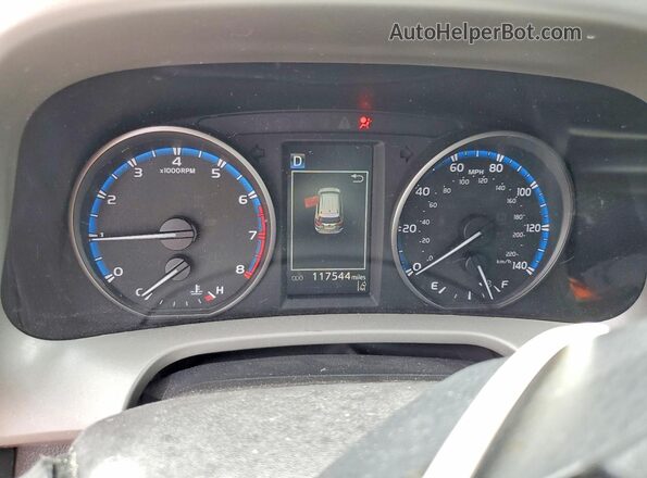 2T3ZFREV7HW333737 2017 TOYOTA RAV4 Red Սարքավորումների վահանակի տեսք